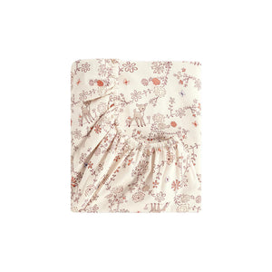 Into The Woodlands Crib Sheet in Ivory