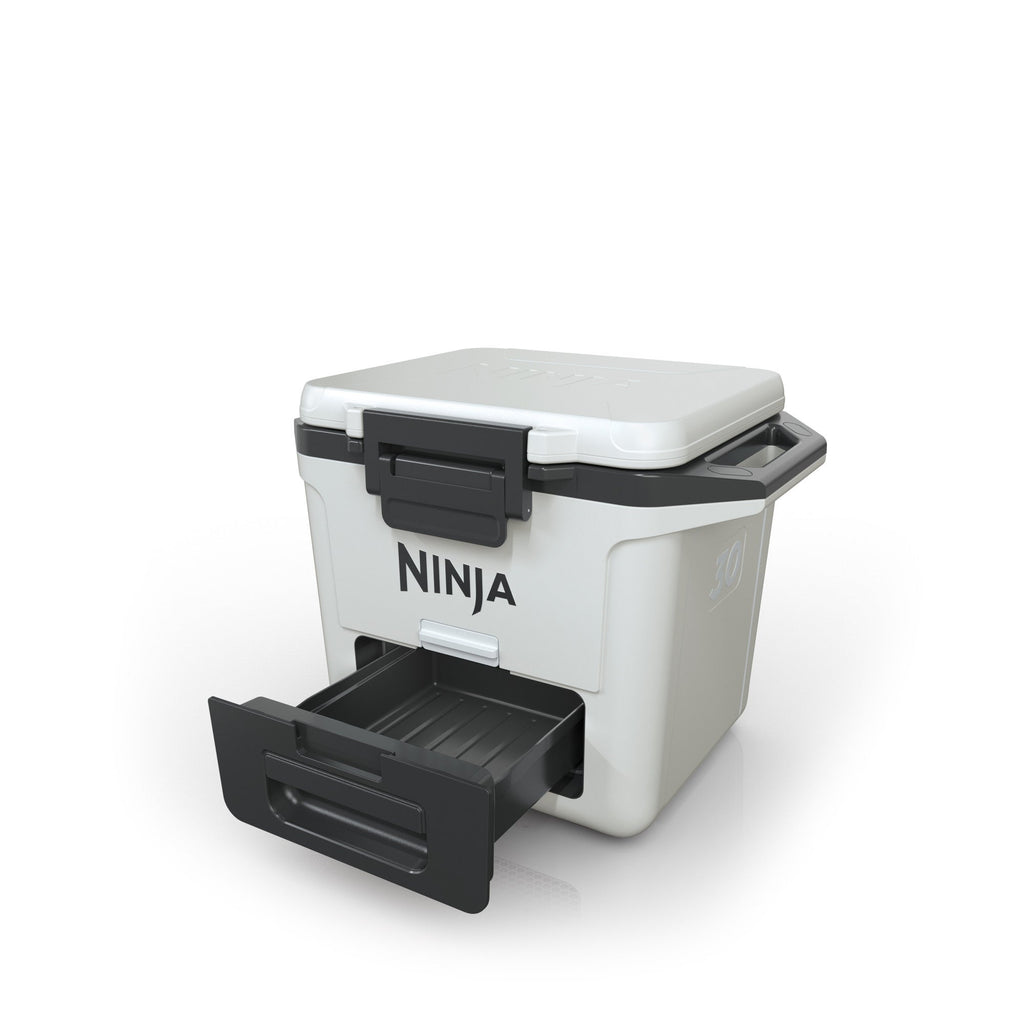 FrostVault 30qt Hard Cooler w/ Dry Zone in Cloud White