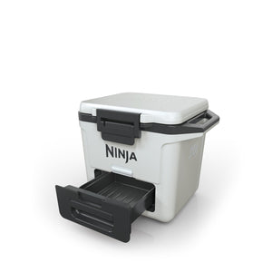 FrostVault 30qt Hard Cooler w/ Dry Zone in Cloud White