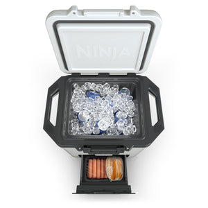 FrostVault 30qt Hard Cooler w/ Dry Zone in Cloud White