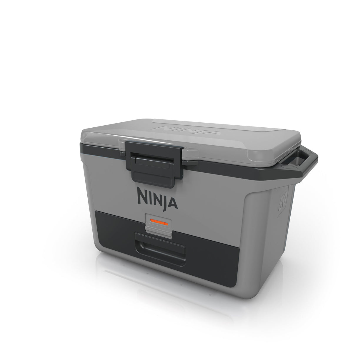 FrostVault 50 qt Hard Cooler with Dry Zone in Slate Gray