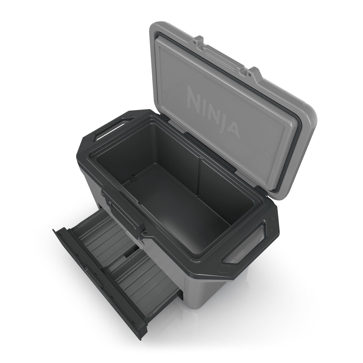 FrostVault 50 qt Hard Cooler with Dry Zone in Slate Gray