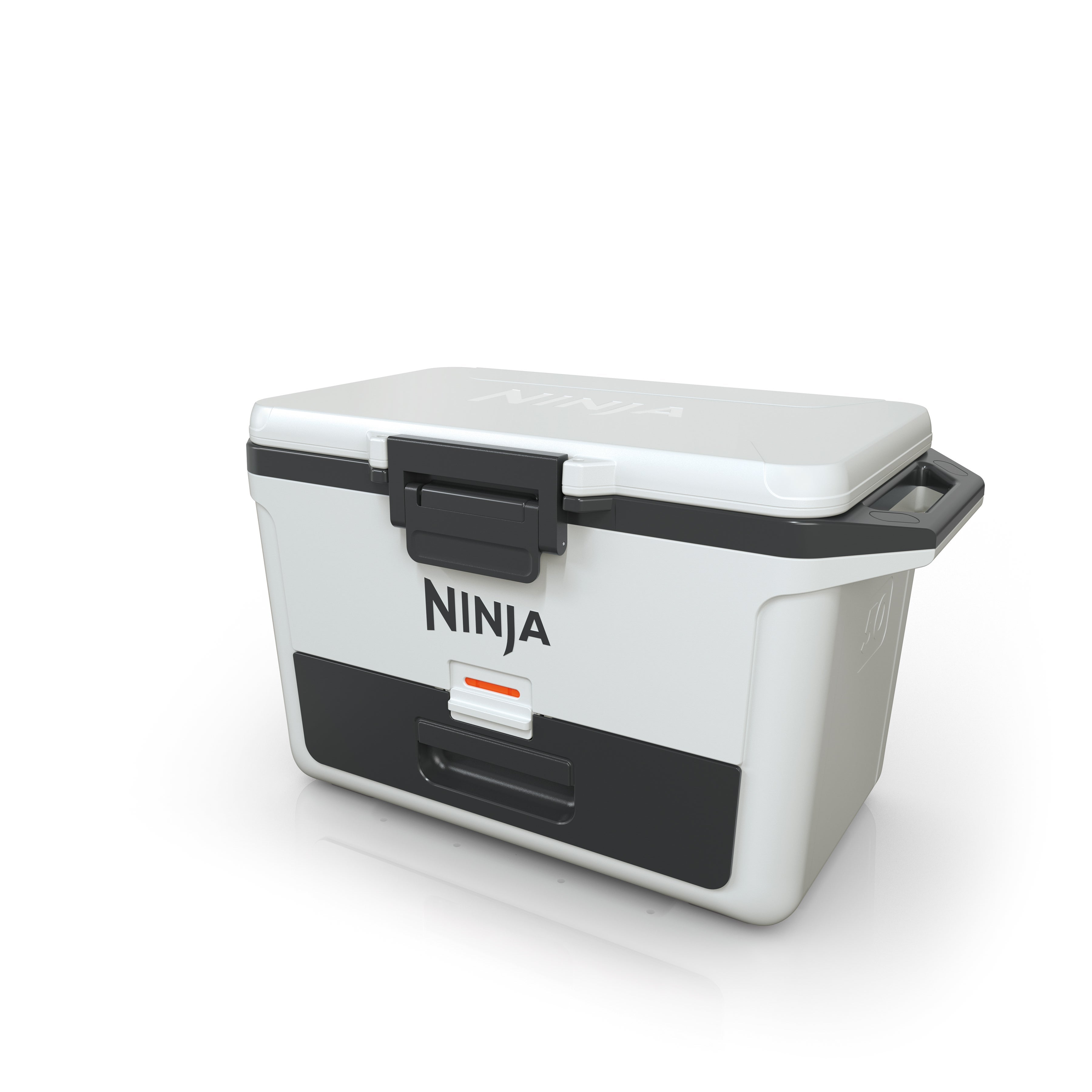 FrostVault 50 qt Hard Cooler with Dry Zone in Cloud White