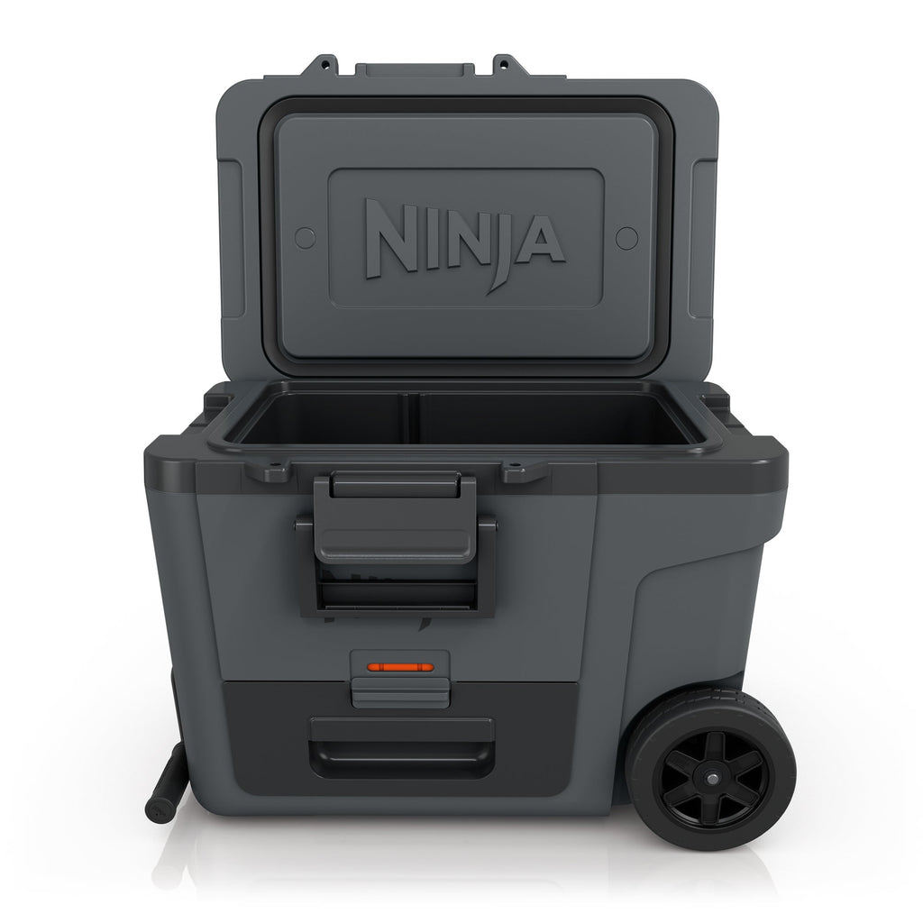 Ninja FrostVault 45qt Wheeled Cooler w/ Dry Zone, Charcoal Gray