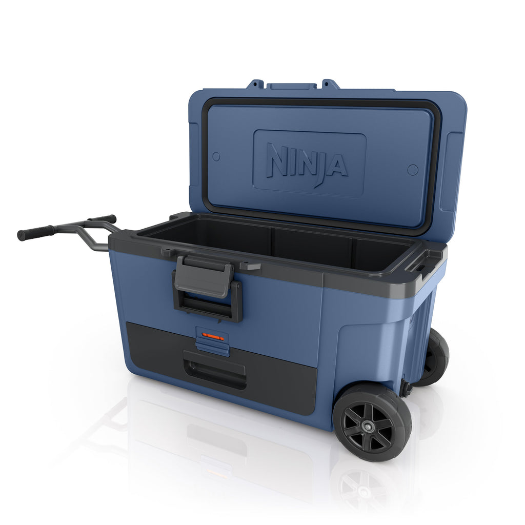 Ninja FrostVault 65qt Wheeled Cooler w/ Dry Zone, Lakeshore Blue