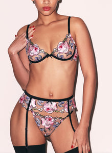 Fidelia Embroidery Demi Bra