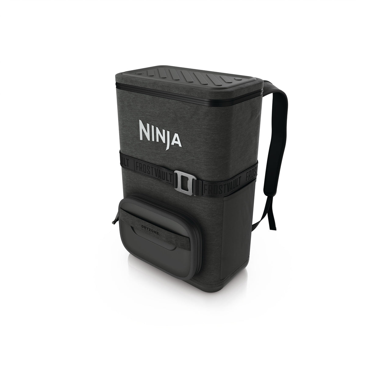 FrostVault Go 24 Can Backpack Soft Cooler in Charcoal Gray