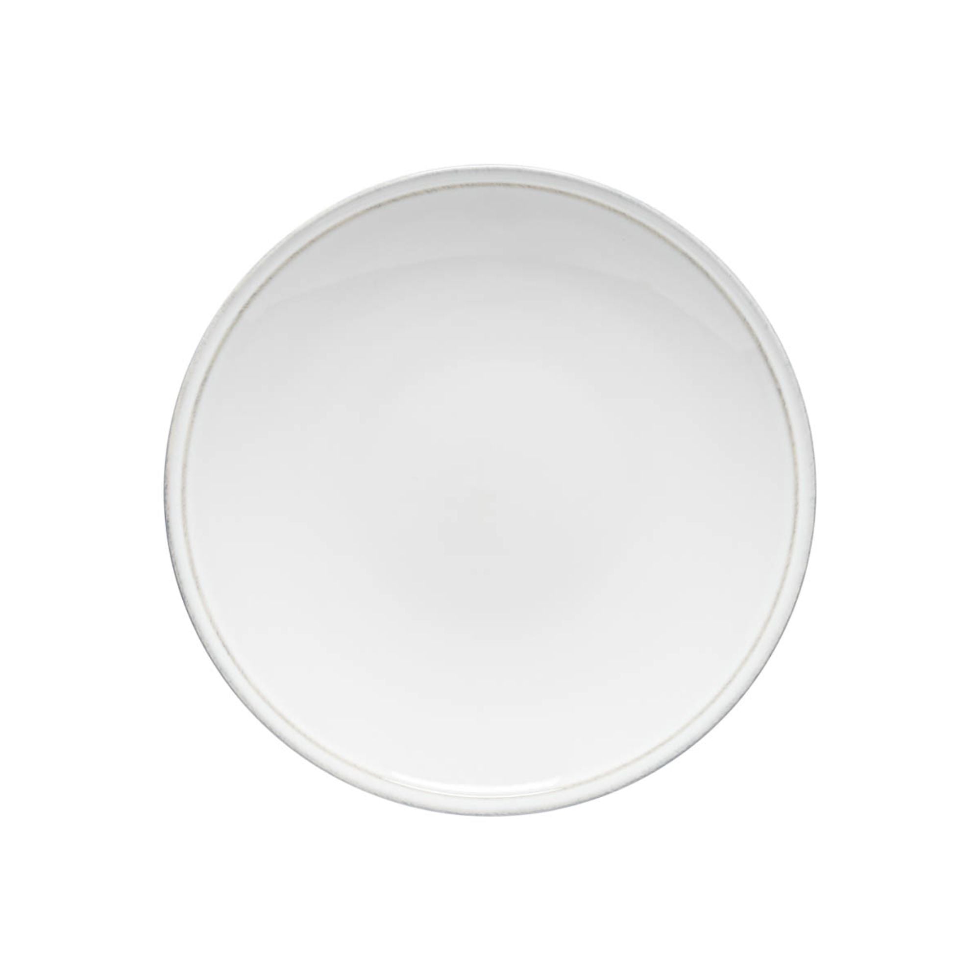 Friso Collection Dinner Plates in White, Set of 6