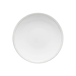 Friso Collection Dinner Plates in White, Set of 6