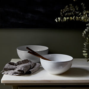 Friso Collection Serving Bowl 10" in White