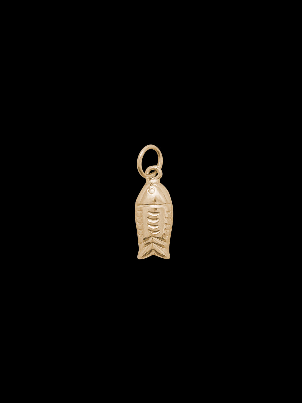 Fish Charm in Gold