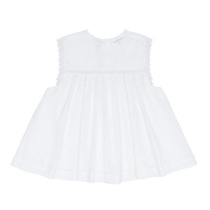 Girls’ White Align Tank