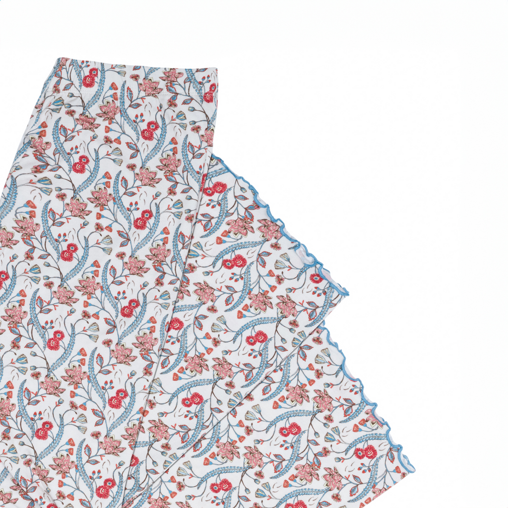 Women’s Mercado Bloom Short Sleeve Pima Pajamas Set