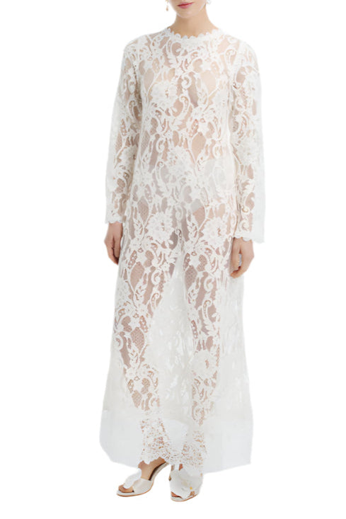 Artemis Maxi Dress in White