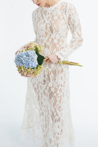 Artemis Maxi Dress in White