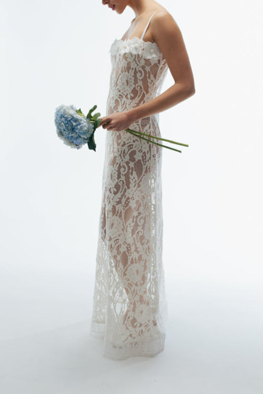 Marquesa Maxi Dress in White