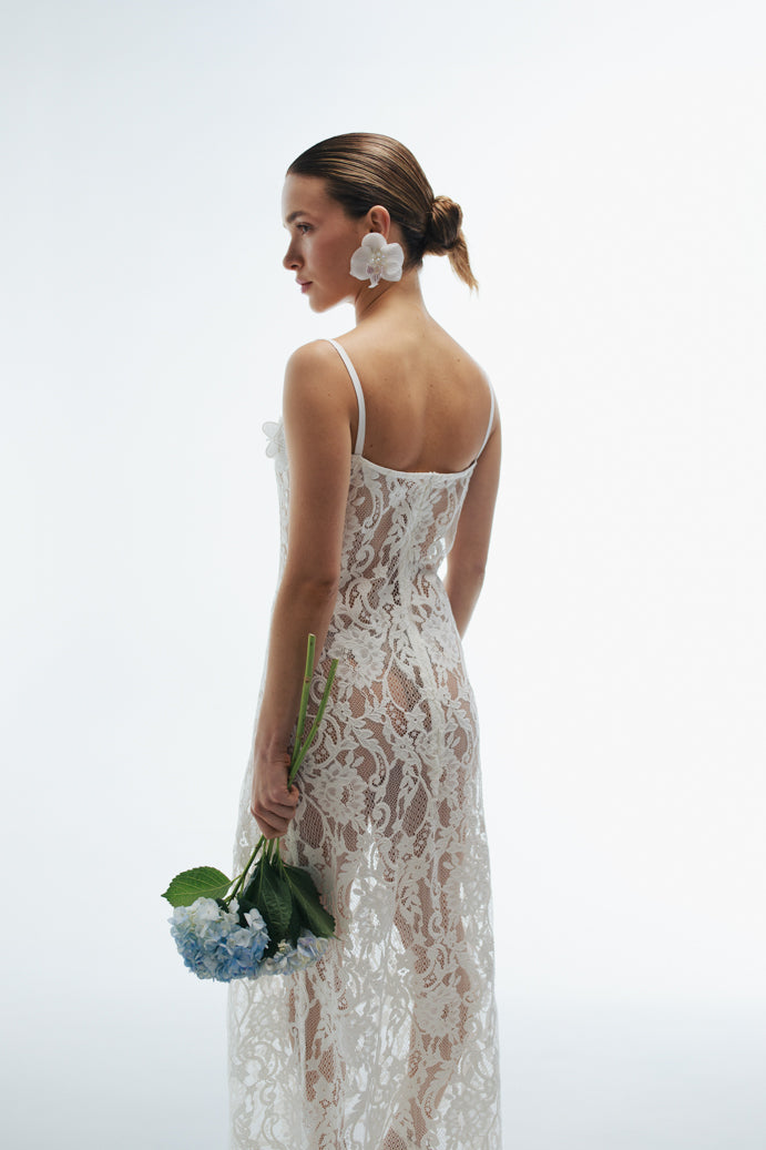 Marquesa Maxi Dress in White
