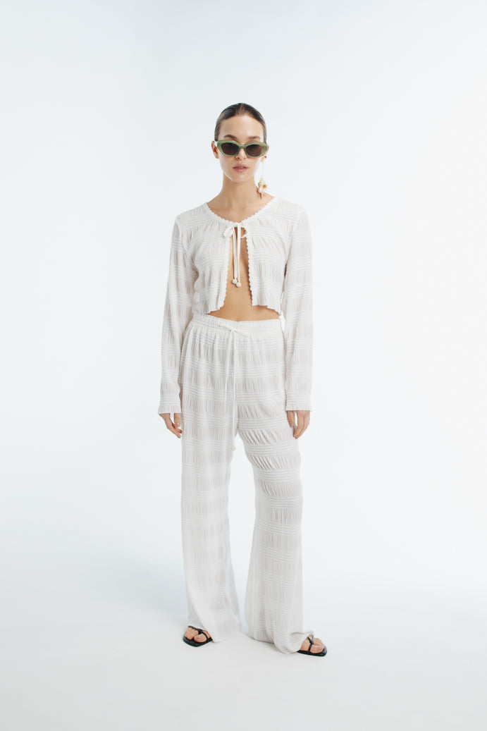 Sandy Pants in White