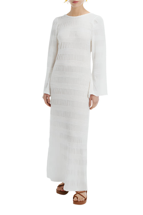 Cabana Maxi Dress in White