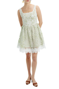 Sissy Mini Dress in Green