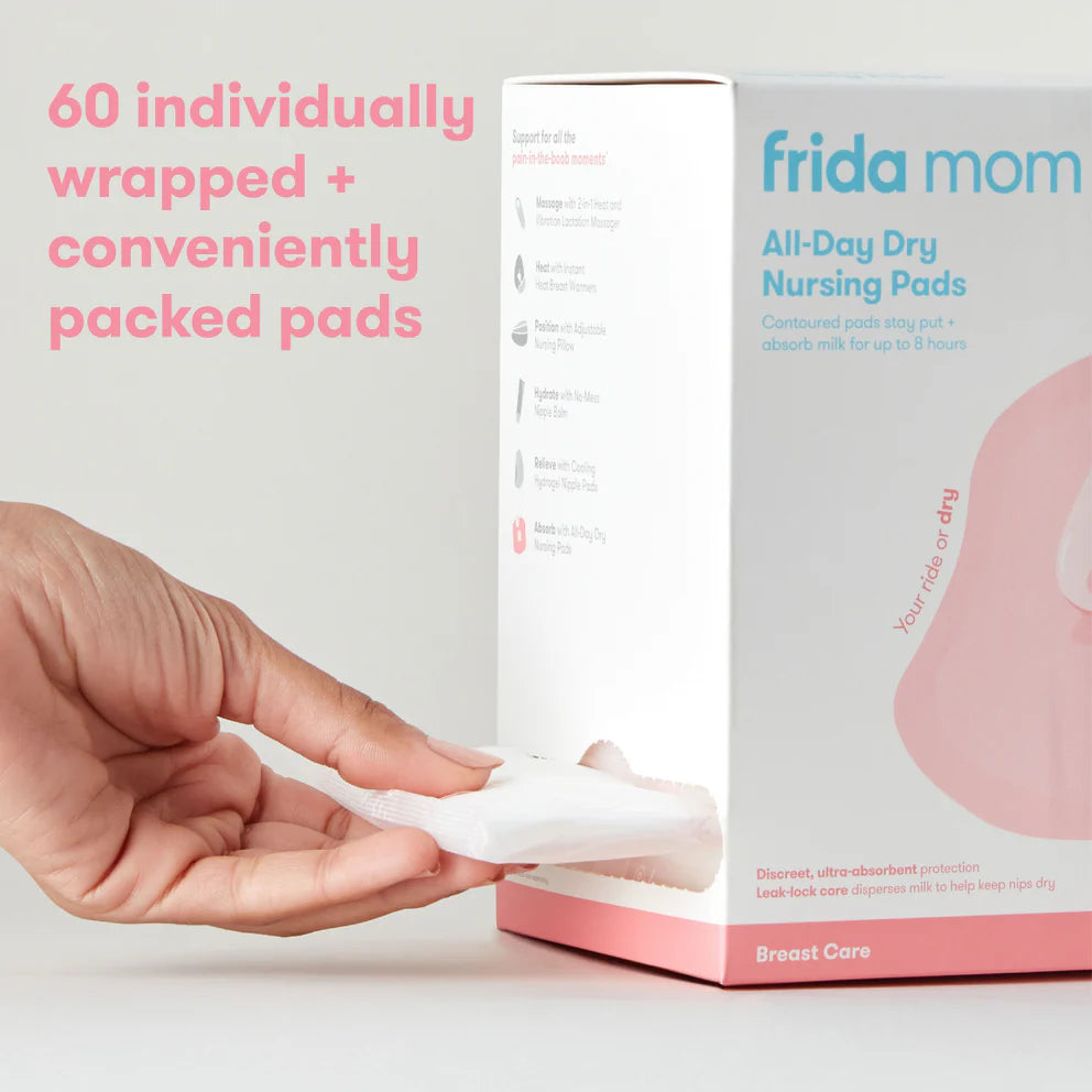 Frida Mom All-Day Dry Nursing Pads, Pack of 60