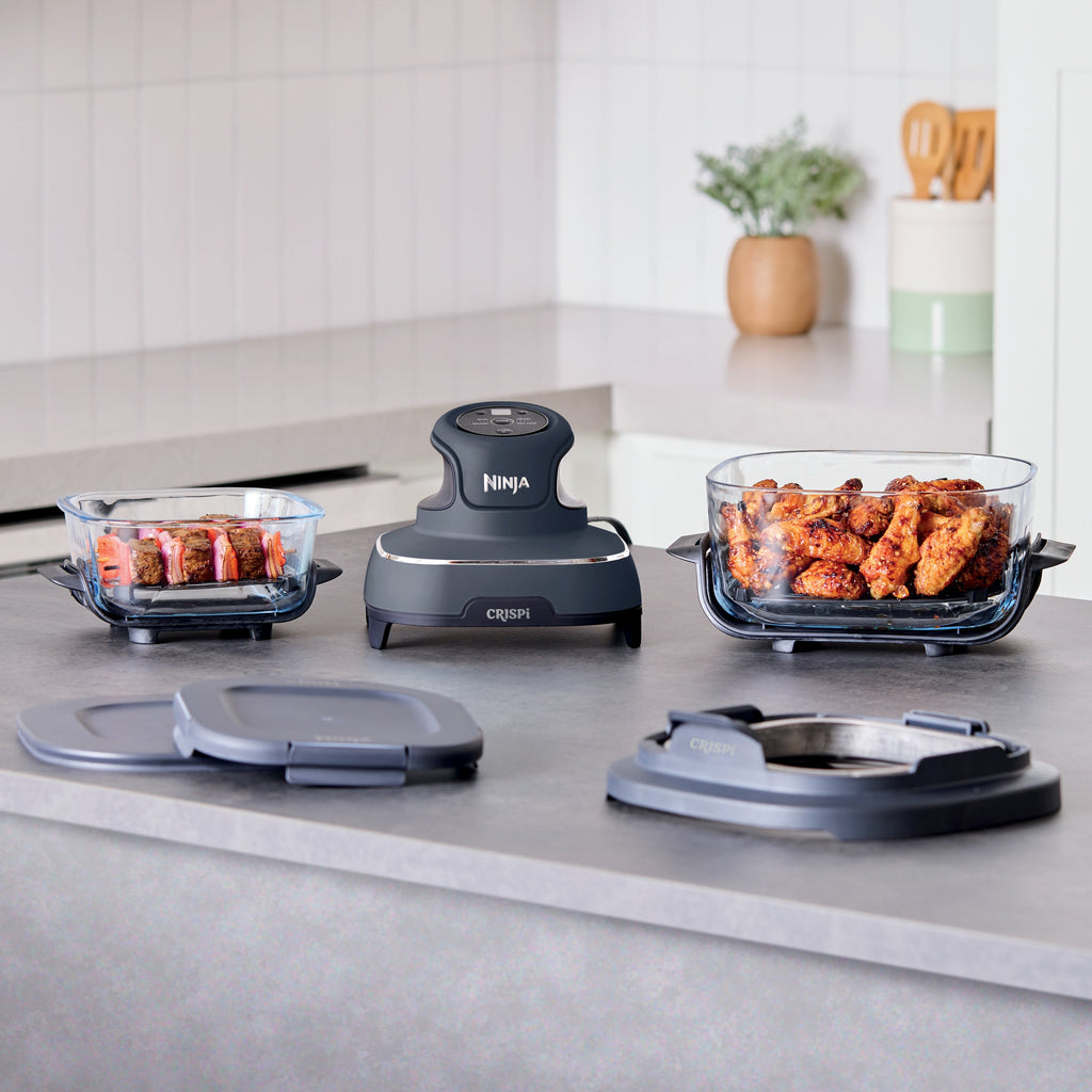 Crispi 4-in-1 Portable Glass Air Fryer Cooking System
