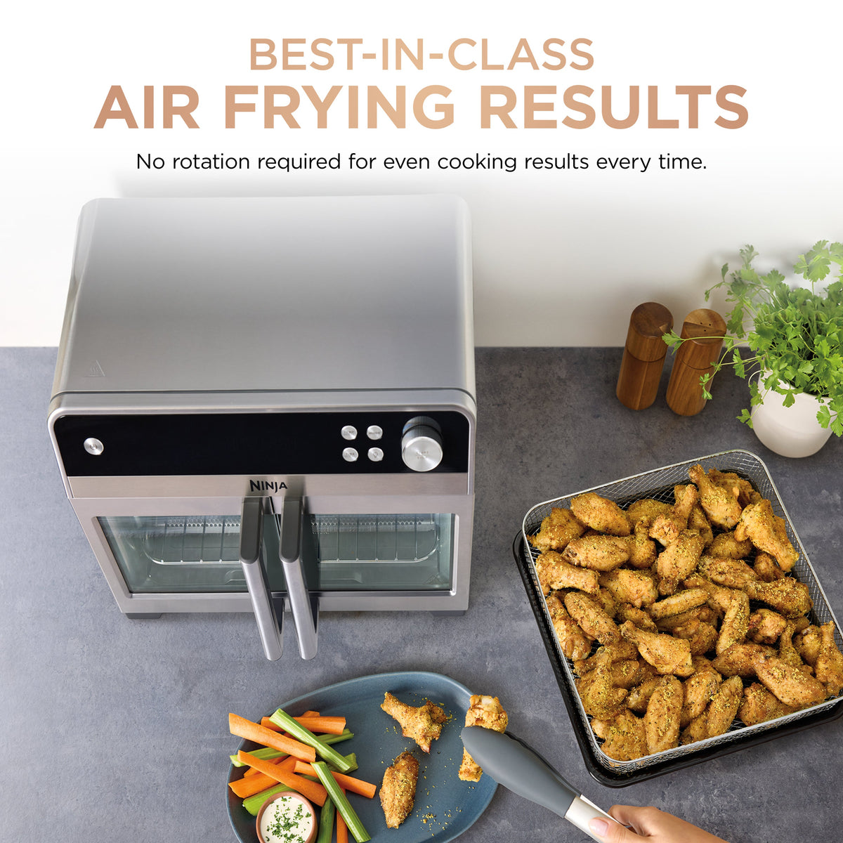 Ninja French Door Premier Air Fryer, Convection Oven, Toaster
