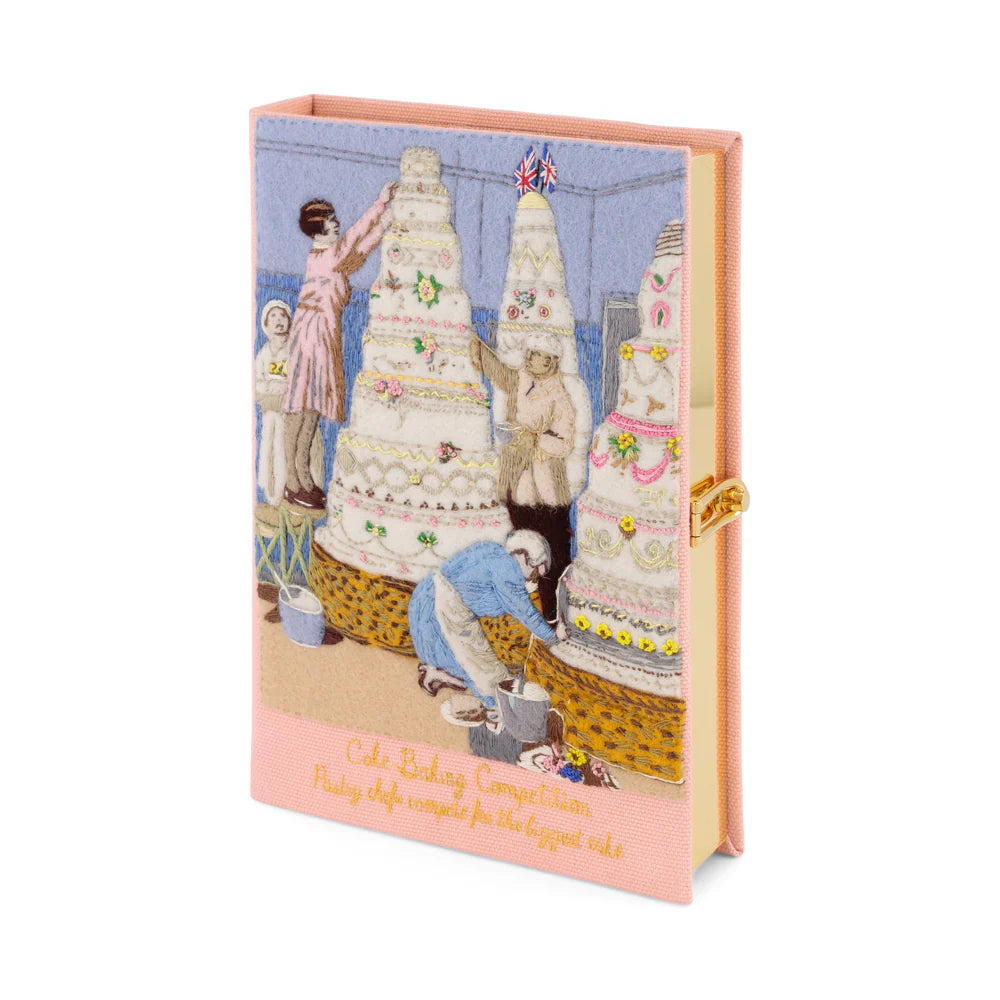 Cake Baking Competition Book Clutch