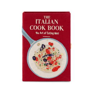 The Italian Cook Book Book Clutch