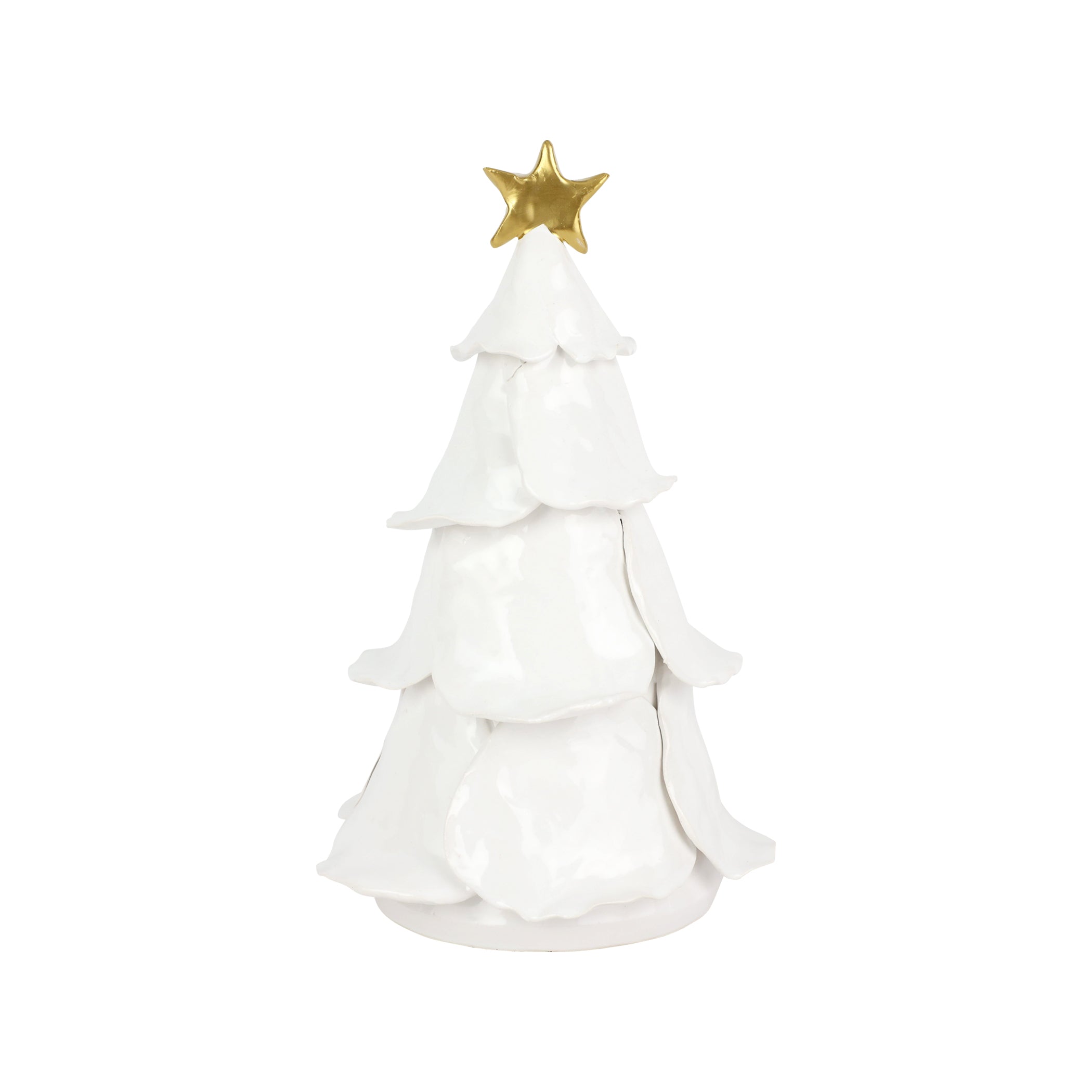 Foresta Medium Ruffled Tree in Green