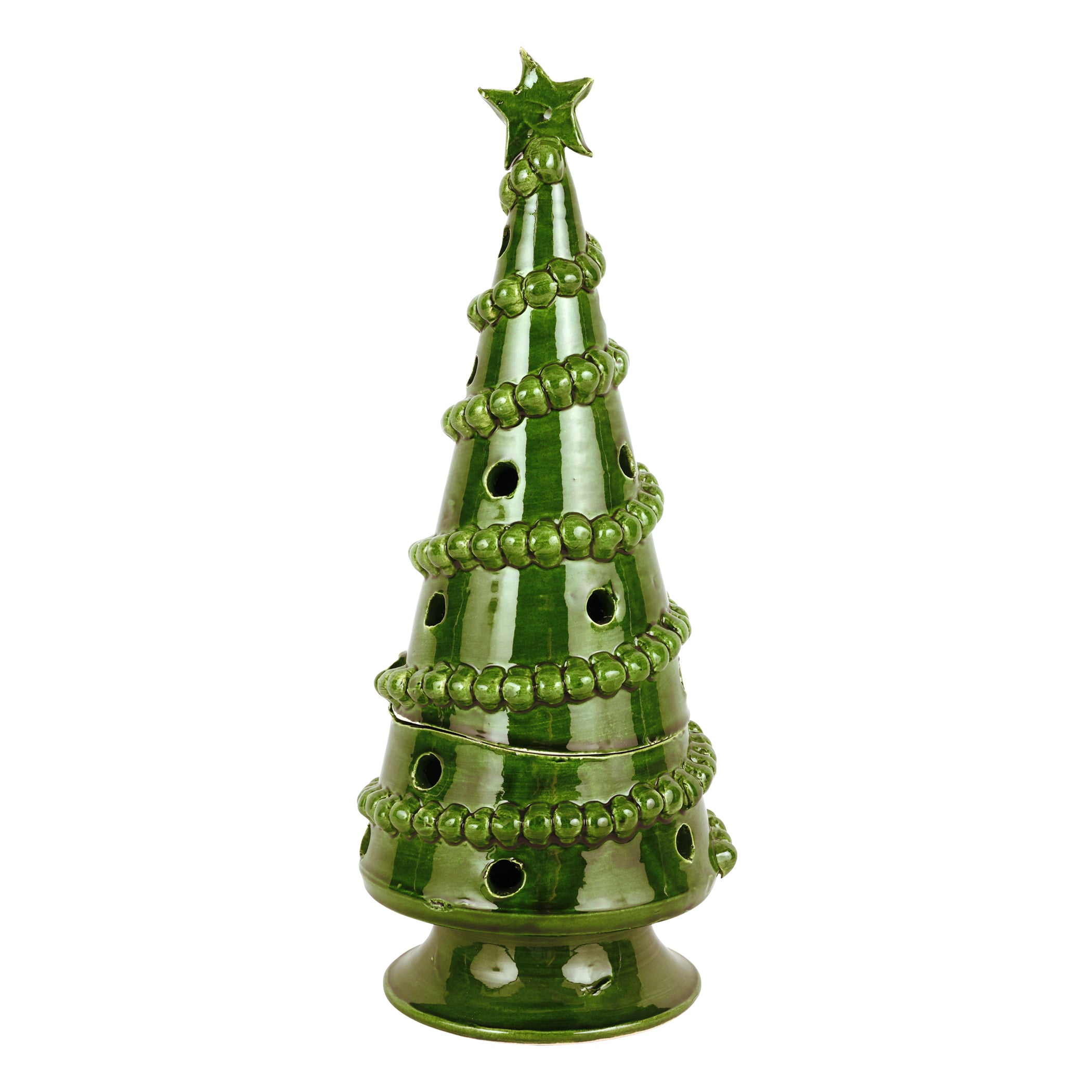 Foresta Large Garland Tree in Green