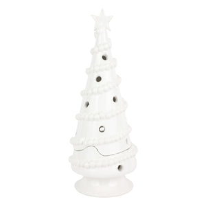 Foresta Large Garland Tree in White