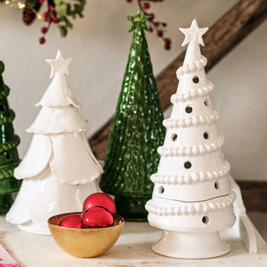Foresta Large Garland Tree in White