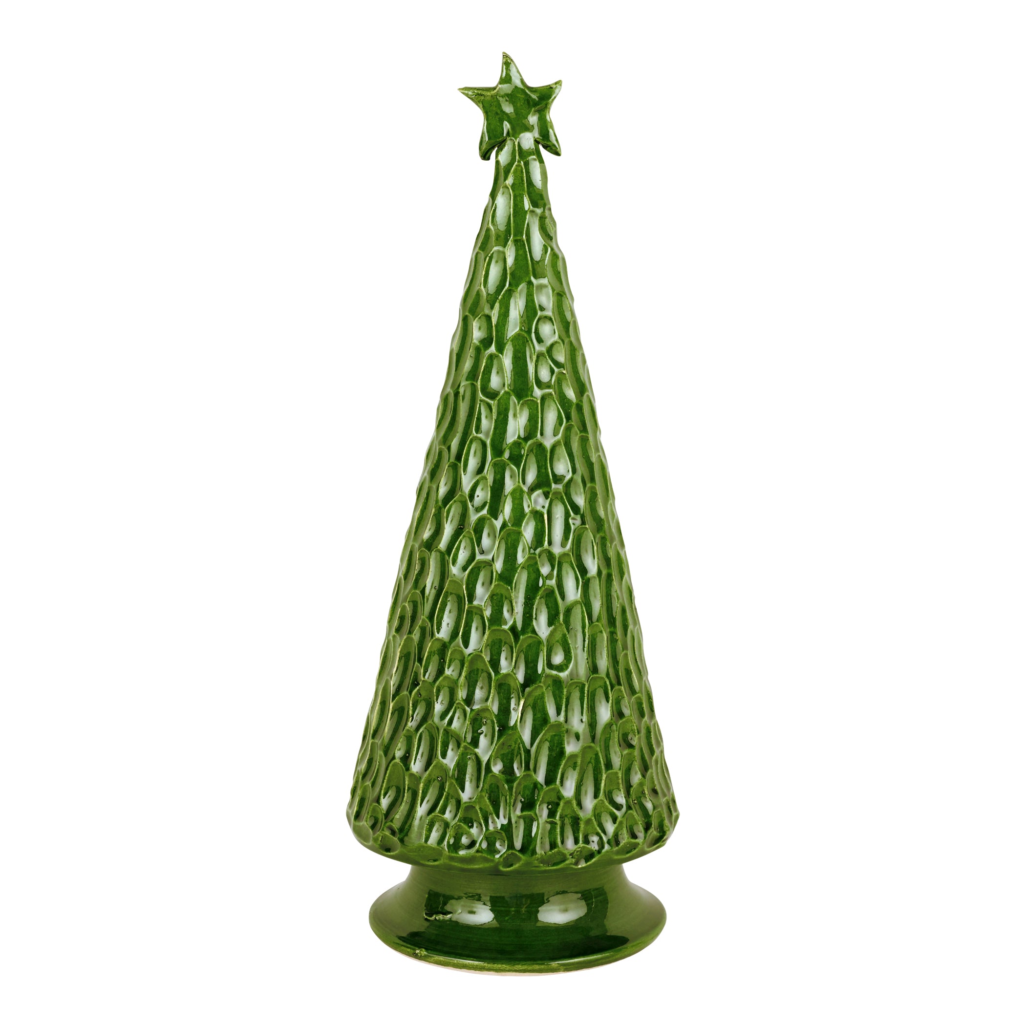 Foresta Large Hammered Tree in Green