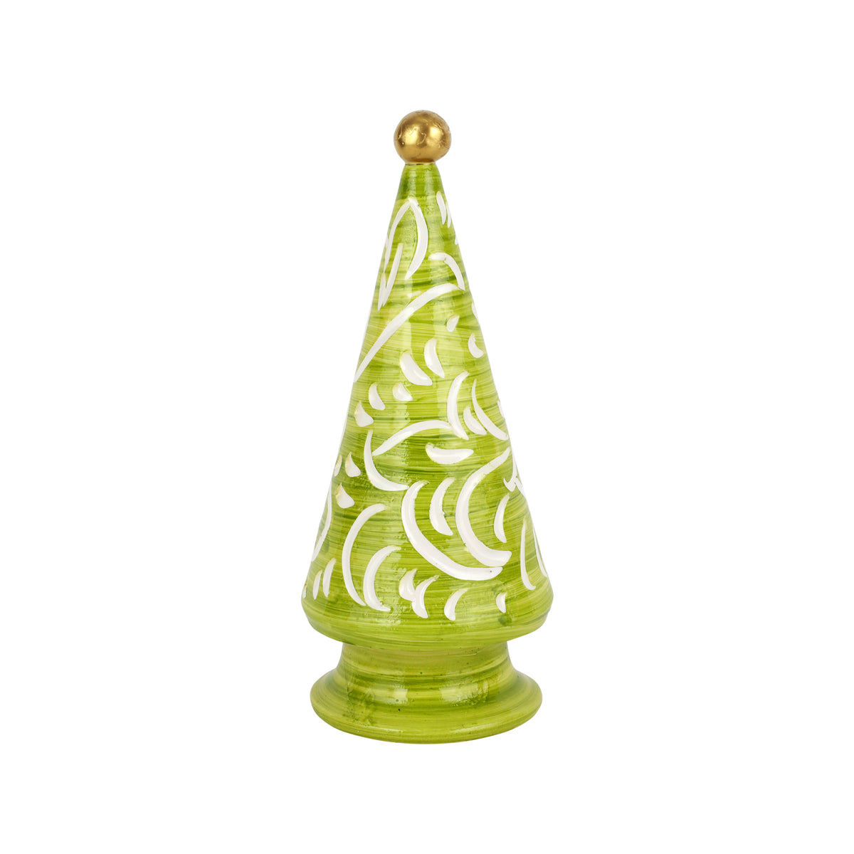 Foresta Scroll Tree in Lime Green