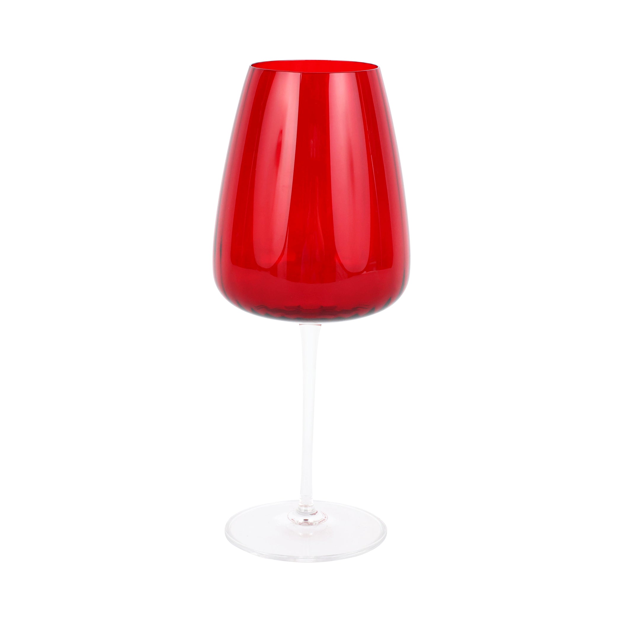 Francesca Water Glass in Red