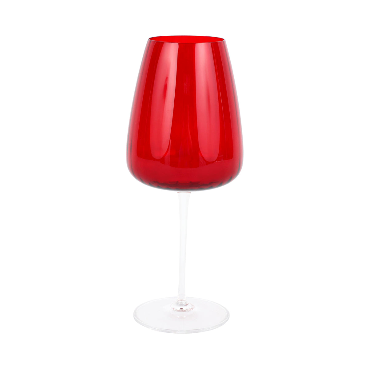 Francesca Water Glass in Red
