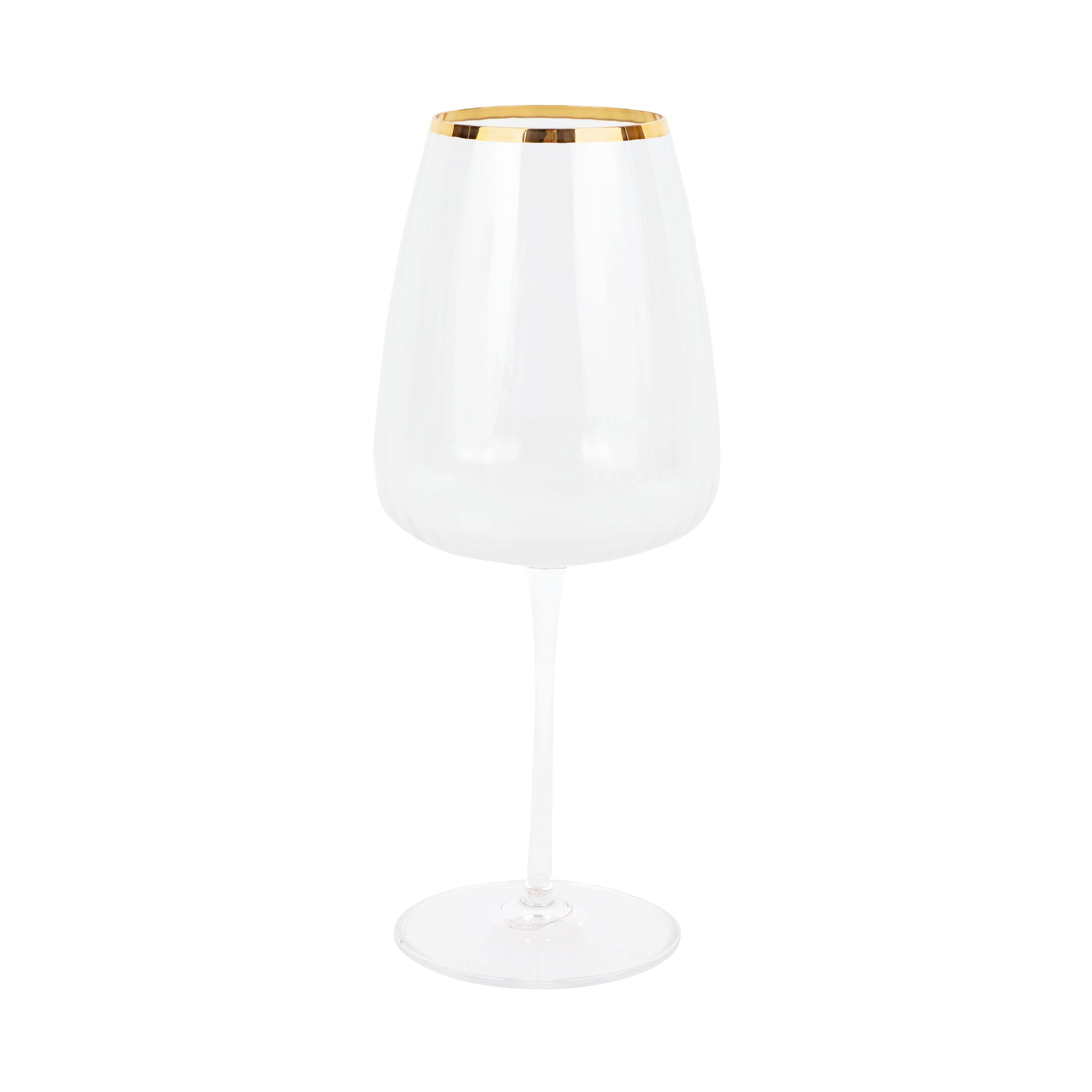 Francesca Water Glass in Gold