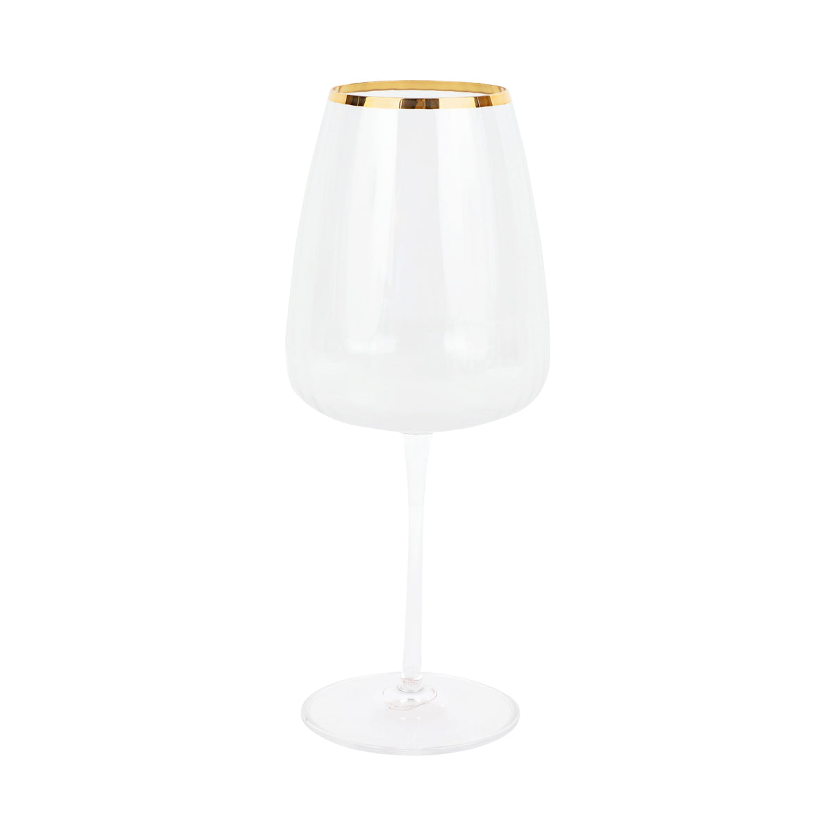 Francesca Water Glass in Gold