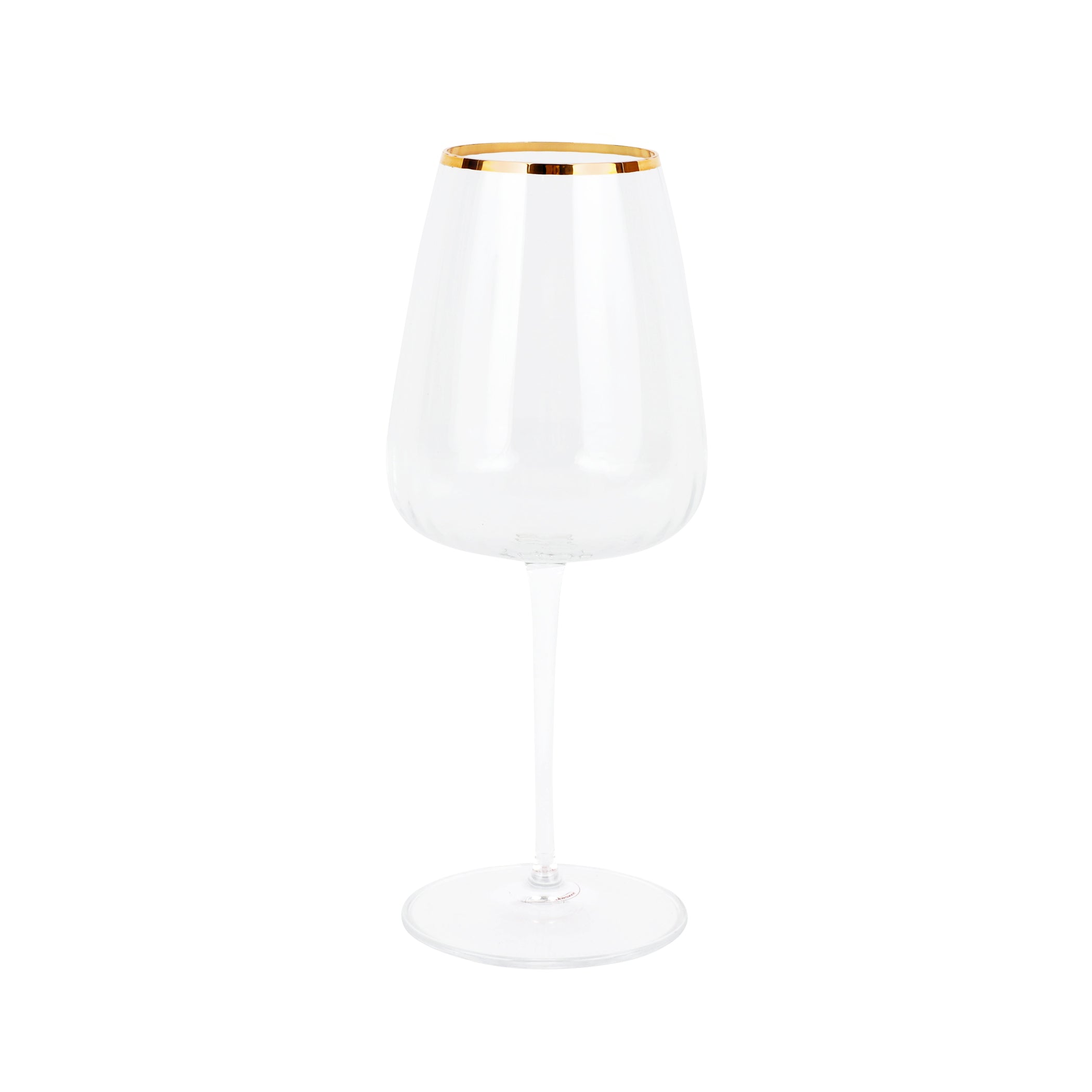 Francesca Wine Glass in Gold