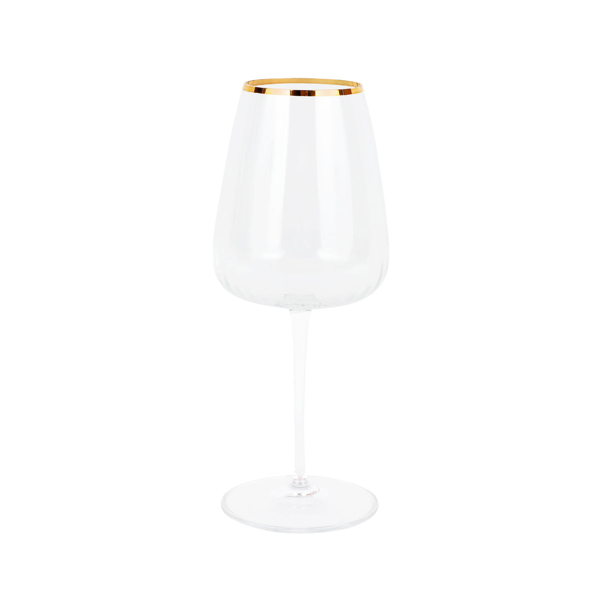 Francesca Wine Glass in Gold