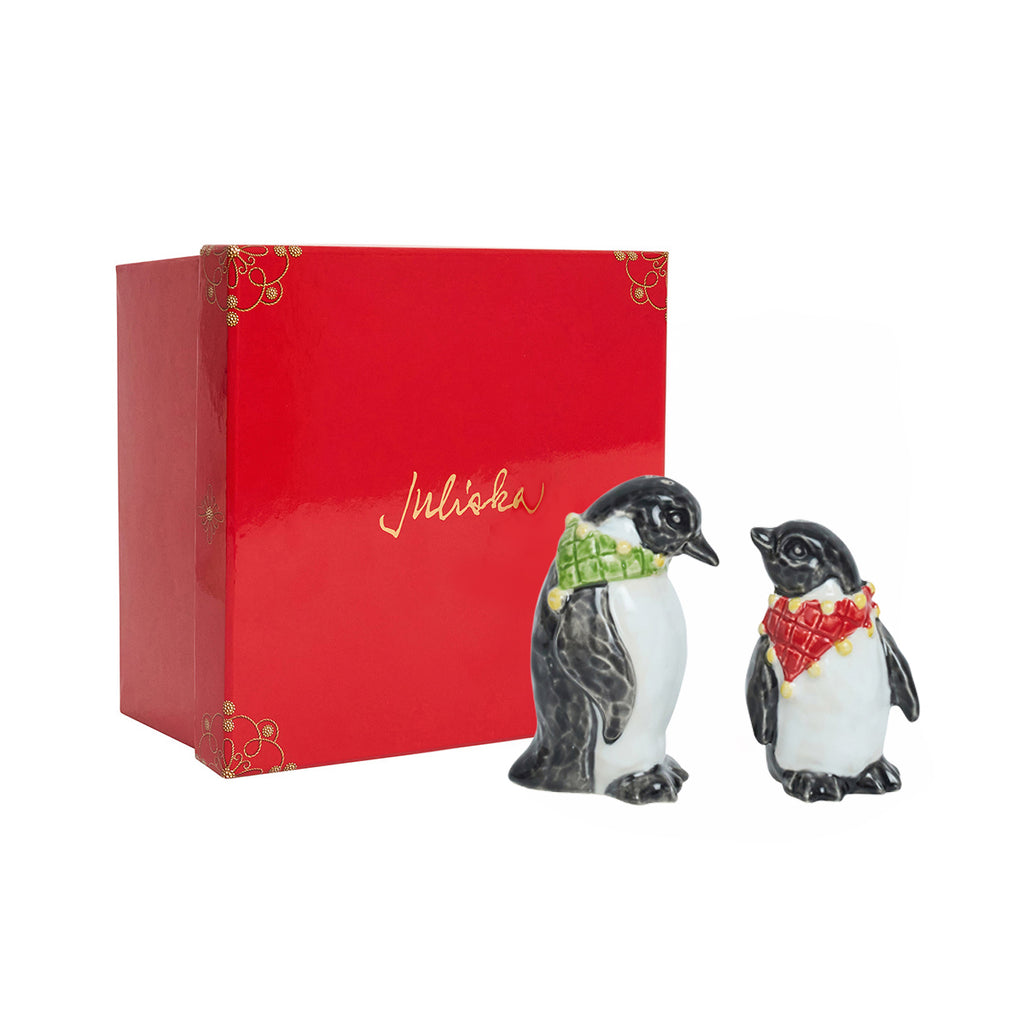 Clever Creatures Penguin Salt and Pepper Shakers Set/2pc