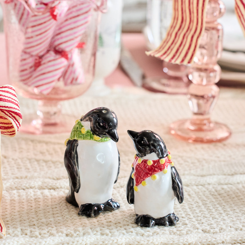 Clever Creatures Penguin Salt and Pepper Shakers Set/2pc