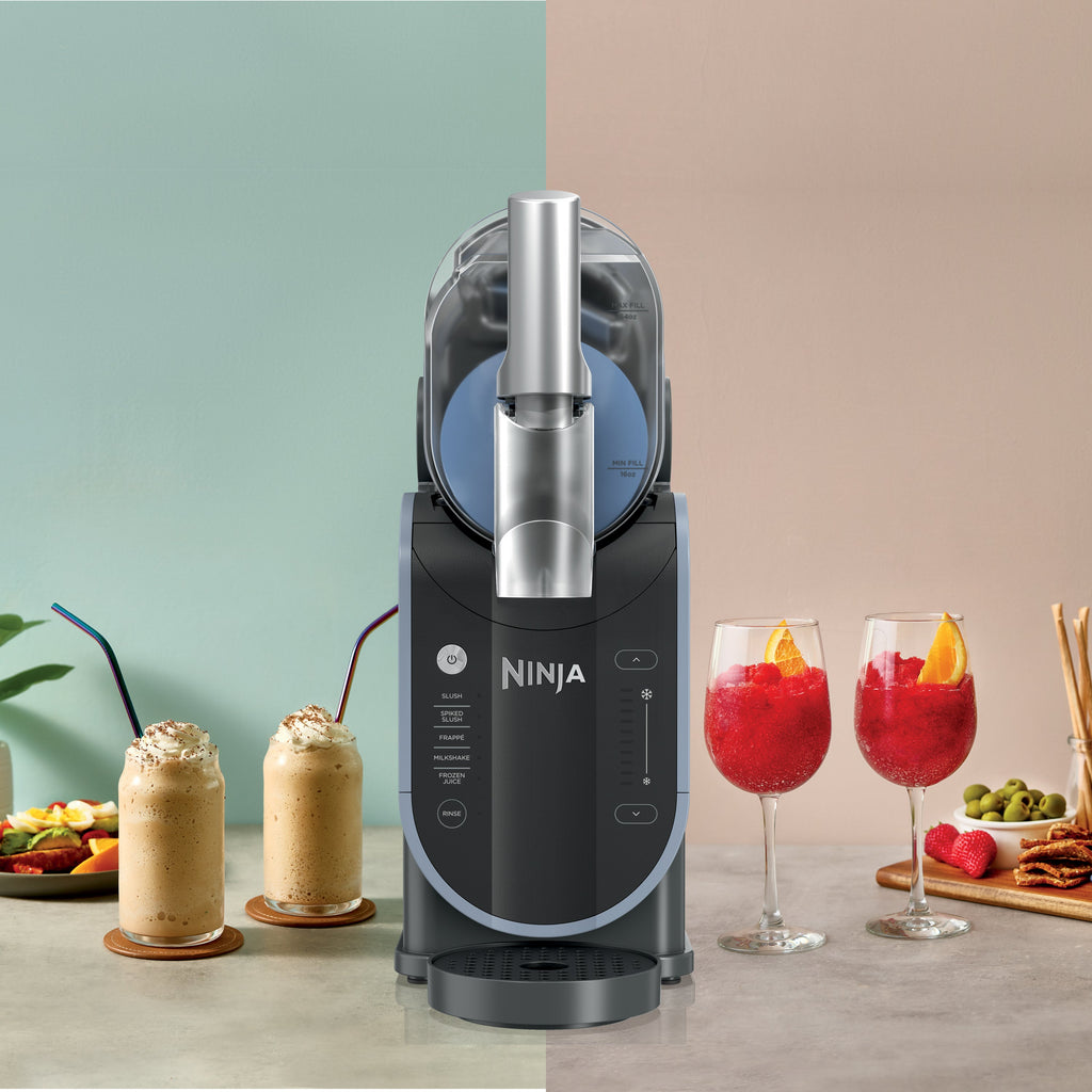 Slushi 5-in-1 Professional Frozen Drink Maker in Arctic Blue & Gray