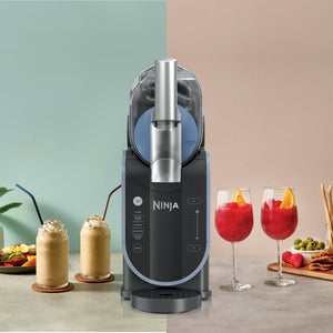 Slushi 5-in-1 Professional Frozen Drink Maker in Arctic Blue & Gray