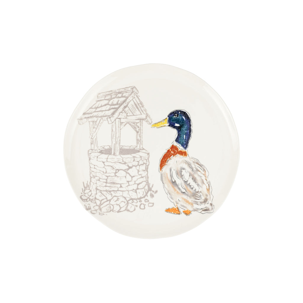 Fattoria Duck Dinner Plate