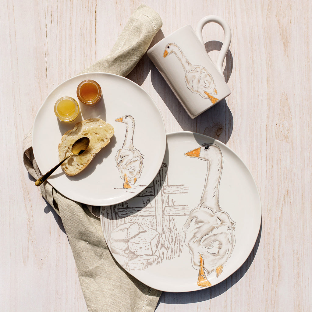 Fattoria Goose Dinner Plate