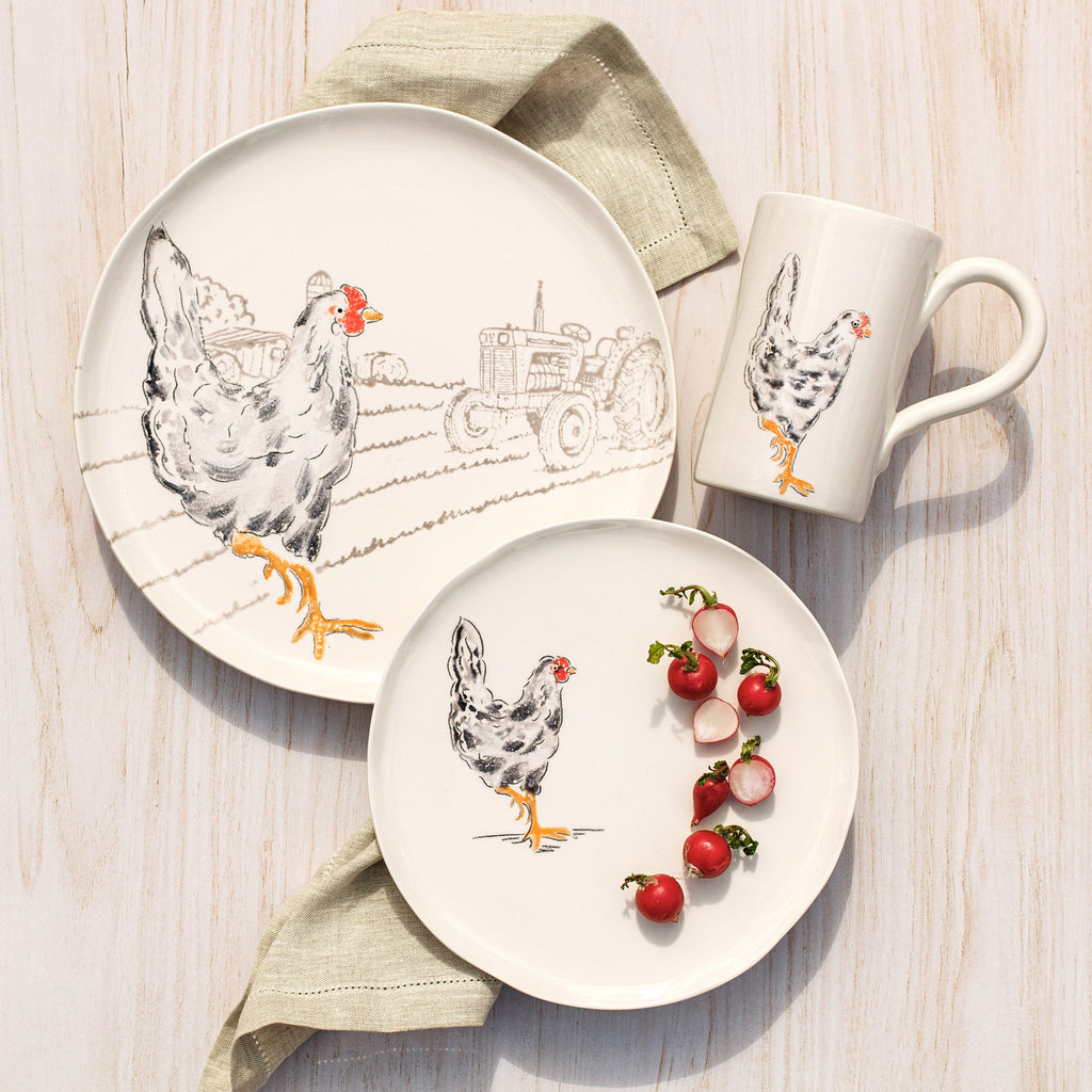 Fattoria Hen Dinner Plate