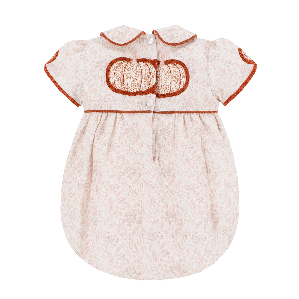 Sarita Girl Bubble in Chinoiserie Pumpkin