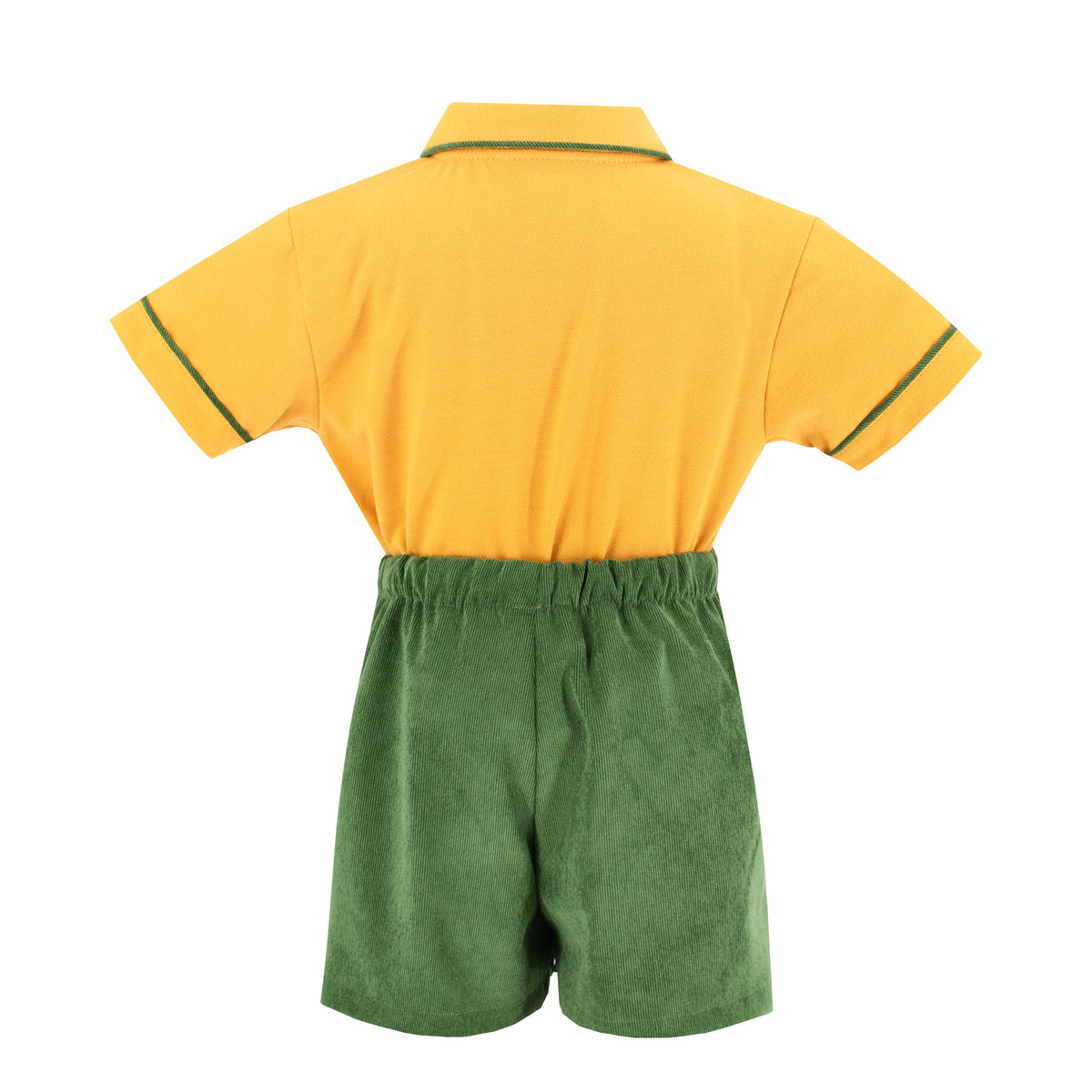 William Boy Polo Set in Mustard